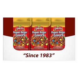 Toad-Ally Snax PB Lovers Made with M&M’S® 8 oz SUP PDQ
