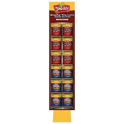 Toad-Ally Snax® Floor Display Shipper - 54 ct. Peg Bags Kanga Roos® & Hanky Panky®